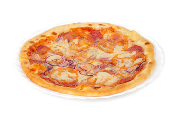 the pizza