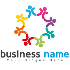 logo business ronde bonhomme