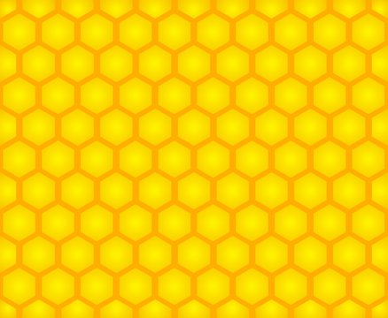 Honey cell background