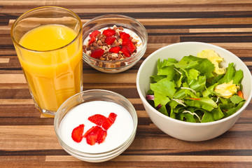 Ein gesundes Frühstück