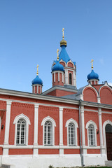 Fototapeta na wymiar Cathedral in Kolomna Russia