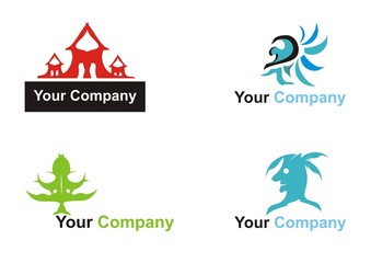 Four logos