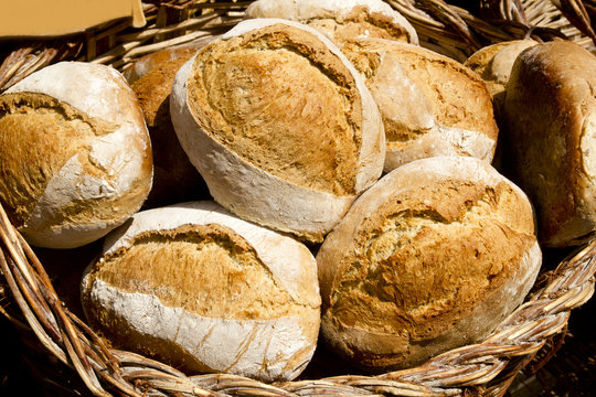 traditional bread from Mediterranean spain