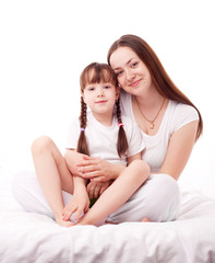 mother and daughter