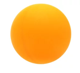Cercles muraux Sports de balle boule jaune isolé sur fond blanc.