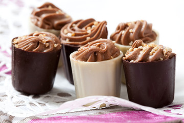 Chocolate pralines