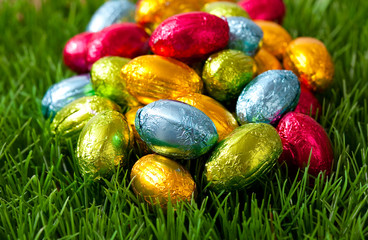 Chocolate Easter eggs
