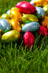 Chocolate Easter eggs