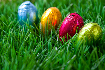 Chocolate Easter eggs