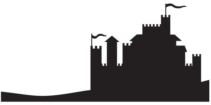 Castle silhouette