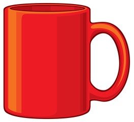 red mug (cup)