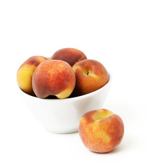 Fototapeta na wymiar juicy peaches