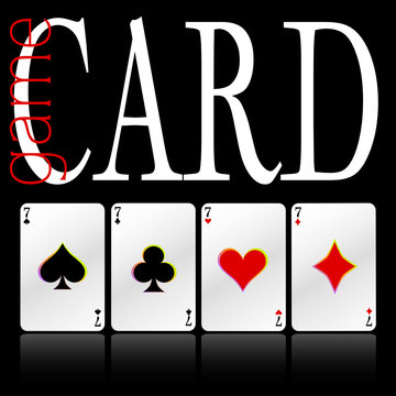 game card vector illustration