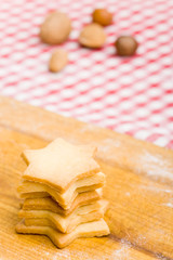 Plätzchen und Nüsse