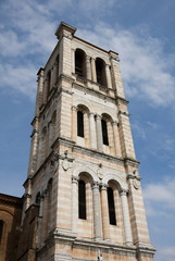 Fototapeta premium campanile della cattedrale di ferrara