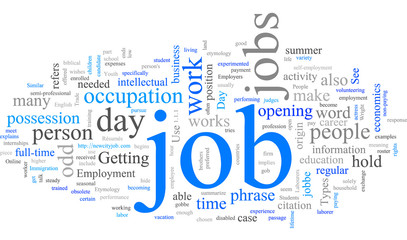 Job (job exchange, temporary employment company)