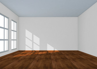 Interno vuoto con finestra