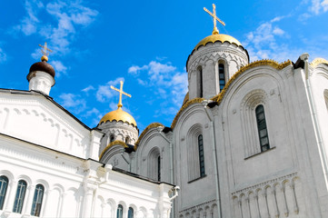 cathedral of Dormition in Yaroslavl, Russia