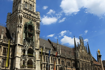 Obraz premium Neues Rathaus München