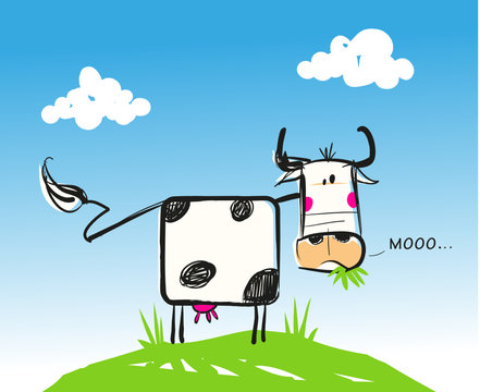 vache illustration