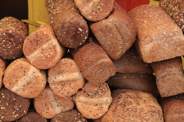 Pan de molde con semillas