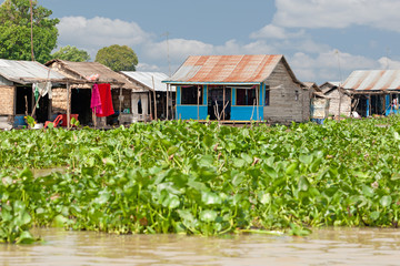 Fischerdorf Tonle Sap