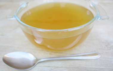 cocotte de bouillon de légume