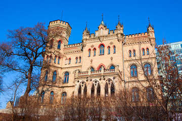 Fototapeta na wymiar Raduszkiewicz palace in Vilnius