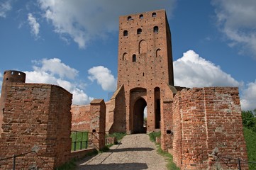 Castle of the Dukes of Mazovia in Poland - obrazy, fototapety, plakaty