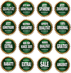 Angebot Button Set 1