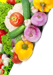 Assorted fresh vegetables