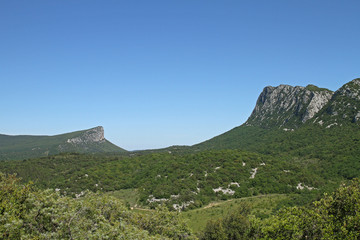 Fototapeta premium pic saint loup, languedoc-roussillon