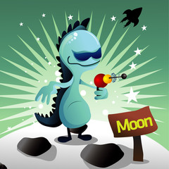 alien en vector © ighost