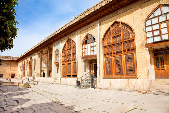 Inside of  Karmin Khan citadel in the city center of Shiraz