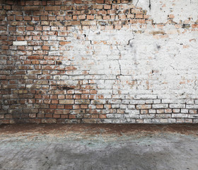 brick wall, vintage background