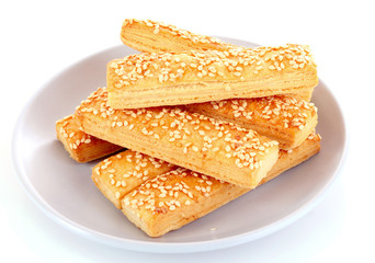 cookies isolated on white