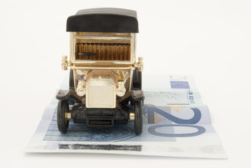 car and money