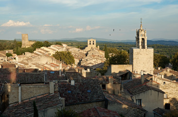 Provence village of Cucuron in France