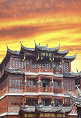 Obraz premium Shanghai old town