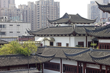 Fototapeta premium Typical old architecture of Shanghai, China