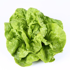 Obraz premium Lettuce on a white background