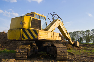 Fototapeta premium digger