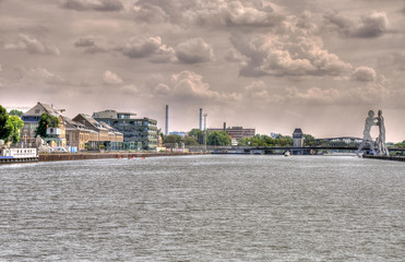 Fototapeta premium Spree-Osthafen