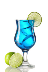Blue Curacao cocktail