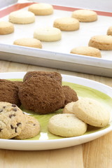 delicious assorted cookies