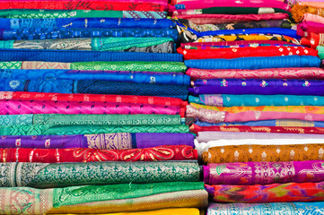 Colourful Indian Saris