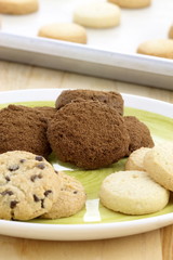 delicious assorted cookies