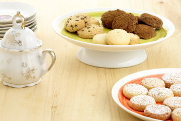 delicious assorted cookies