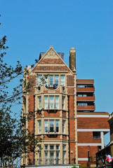 Typical english style building in London, UK © Nadiyka