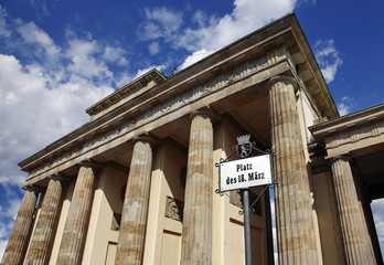 Naklejka premium Branderburger Tor